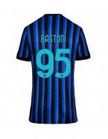 Inter Milan Alessandro Bastoni #95 Hjemmedrakt Dame 2025-26 Korte ermer